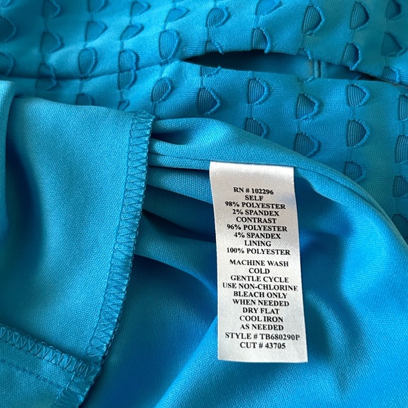 Connected Blue Dress - Picture 6 of 7